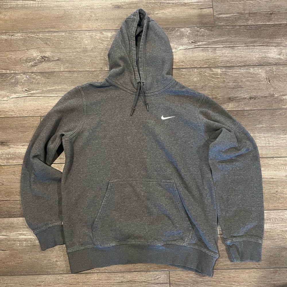 Men’s Heathered Dark Grey Nike Hoodie